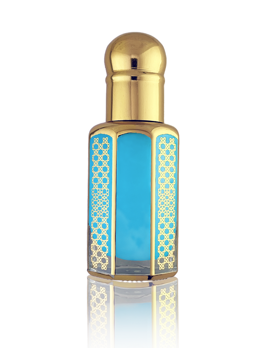 Bergamot Musk – unisex fruity oriental perfume oil with bergamot, blackcurrant, apple, cedarwood, patchouli, musk, amber, and pomegranate, offering a fresh and uplifting aroma