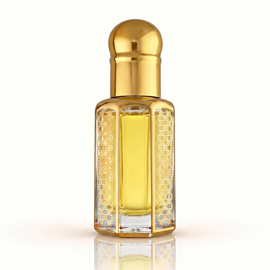 Al Fareed Arabian Oud impression – men's floral fragrance with pink pepper, bergamot, geranium, ambergris, violet, patchouli, oud, musk, and vanilla.